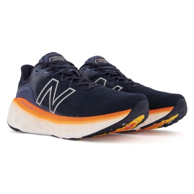 New Balance Fresh Foam More v3 2022 ciemnoniebieskie buty biegowe z amortyzacją męskie